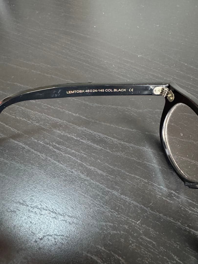 【定価49500】MOSCOT LEMTOSHブラックサングラス46