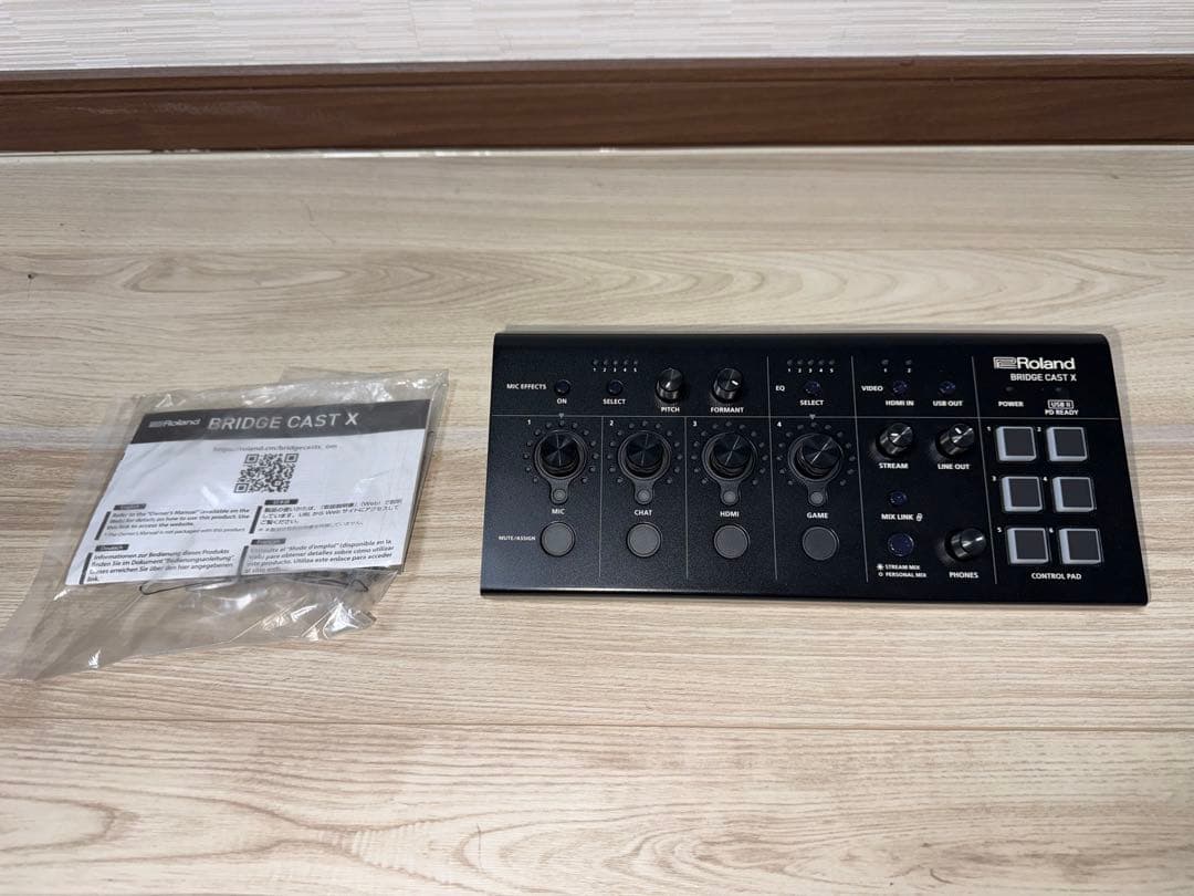 【ほぼ未使用級】Roland BRIDGE CAST X 使用約2ヶ月／元箱あり