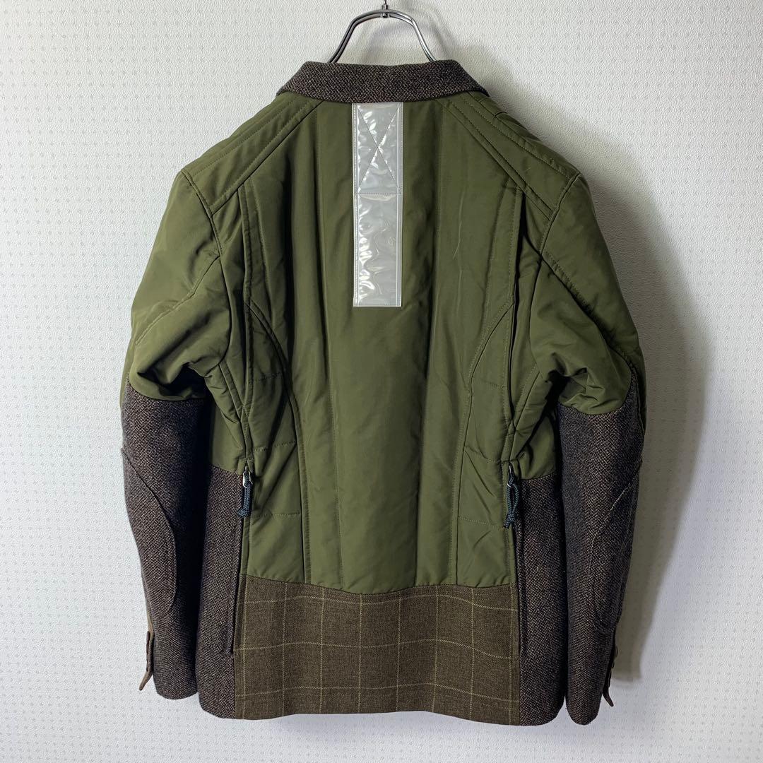 JUNYA WATANABE 異素材切替 ジャケット リバーシブル テーラード