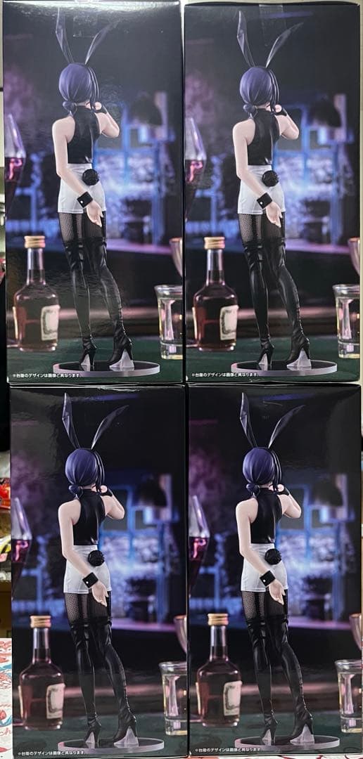 劇場版チェンソーマン　レゼ篇　Bicute Bunnies フィギュア　レゼ4体