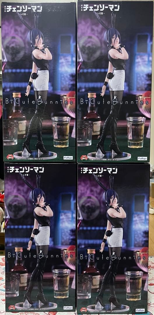 劇場版チェンソーマン　レゼ篇　Bicute Bunnies フィギュア　レゼ4体
