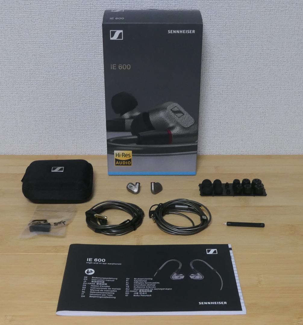 Sennheiser ゼンハイザー IE600 有線イヤホン