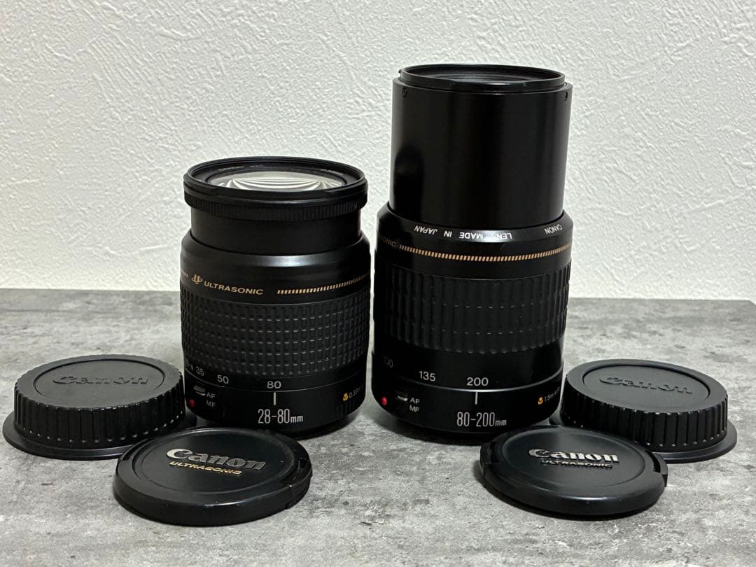⭐️美品⭐️キャノEF 80-200mm & EF 28-80mm レンズ2本セット