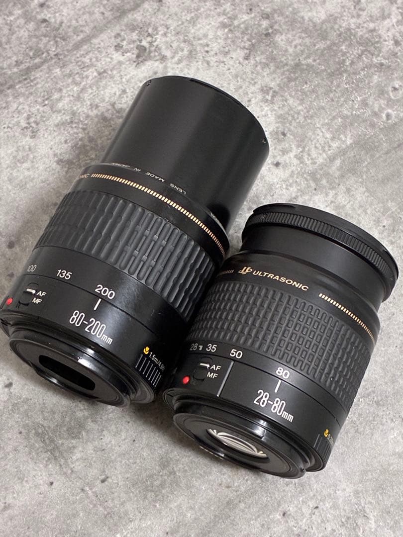 ⭐️美品⭐️キャノEF 80-200mm & EF 28-80mm レンズ2本セット