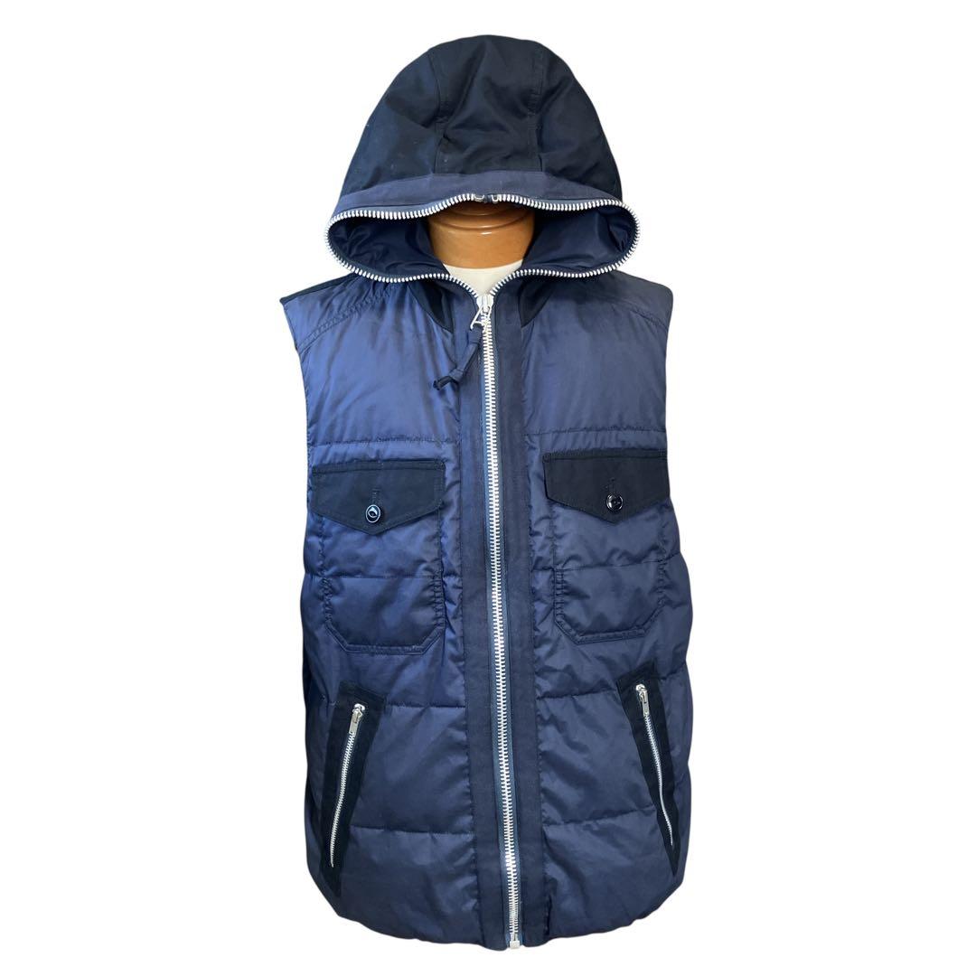 コムデギャルソン ジュンヤワタナベ デュベティカ フード付きフェザーダウンベスト