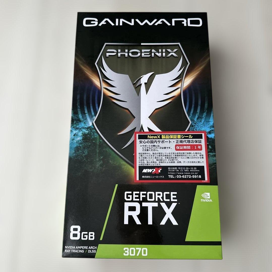 美品GAINWARD PHOENIX GEFORCE RTX 3070 8GB
