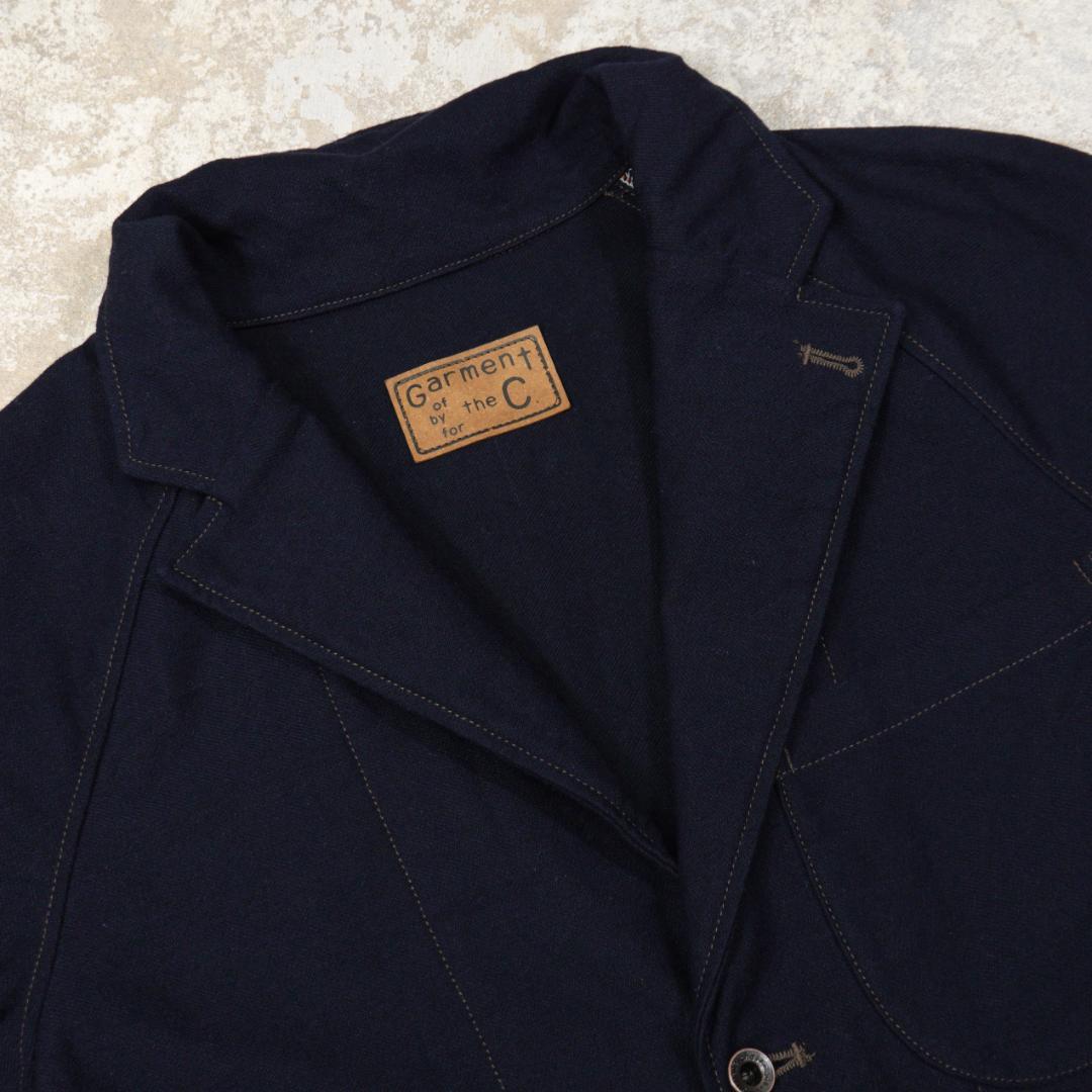 ガーメントオブバイフォーザシー ウール混テーラードジャケット 53 ネイビー
