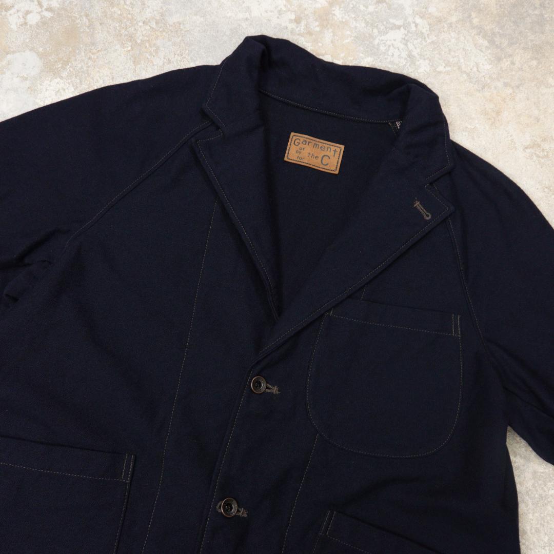 ガーメントオブバイフォーザシー ウール混テーラードジャケット 53 ネイビー