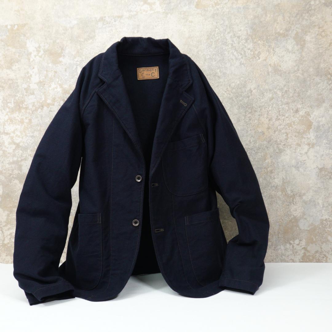 ガーメントオブバイフォーザシー ウール混テーラードジャケット 53 ネイビー