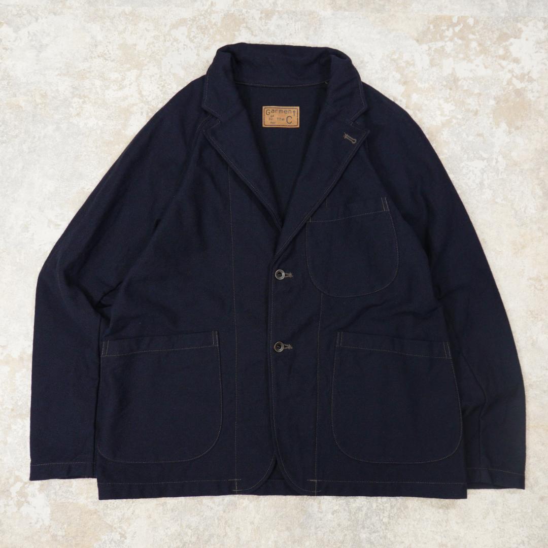 ガーメントオブバイフォーザシー ウール混テーラードジャケット 53 ネイビー