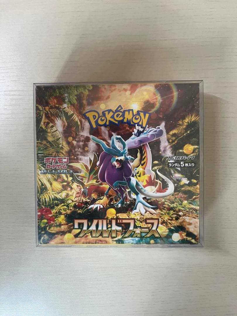 ワイルドフォース　box シュリンク付き