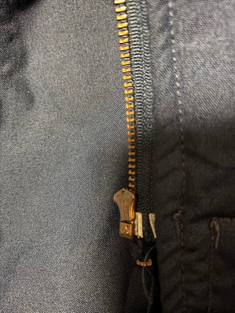 ステンシル入　米軍実物 90s アラミド　デッキジャケット　ビッグサイズ　a-2