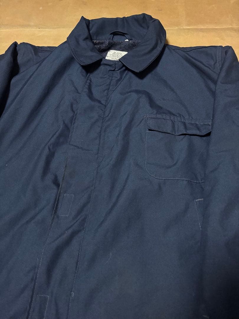 ステンシル入　米軍実物 90s アラミド　デッキジャケット　ビッグサイズ　a-2