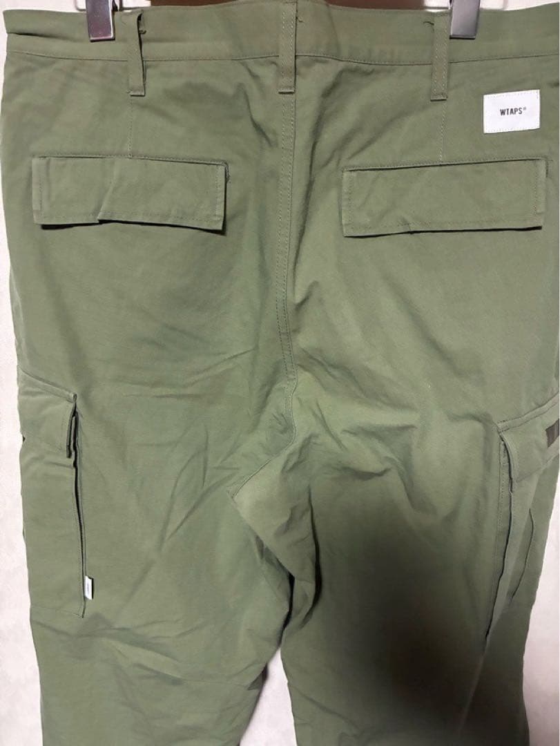 WTAPS ナイロンカーゴパンツ 231WVDT-PTM09 オリーブ XL