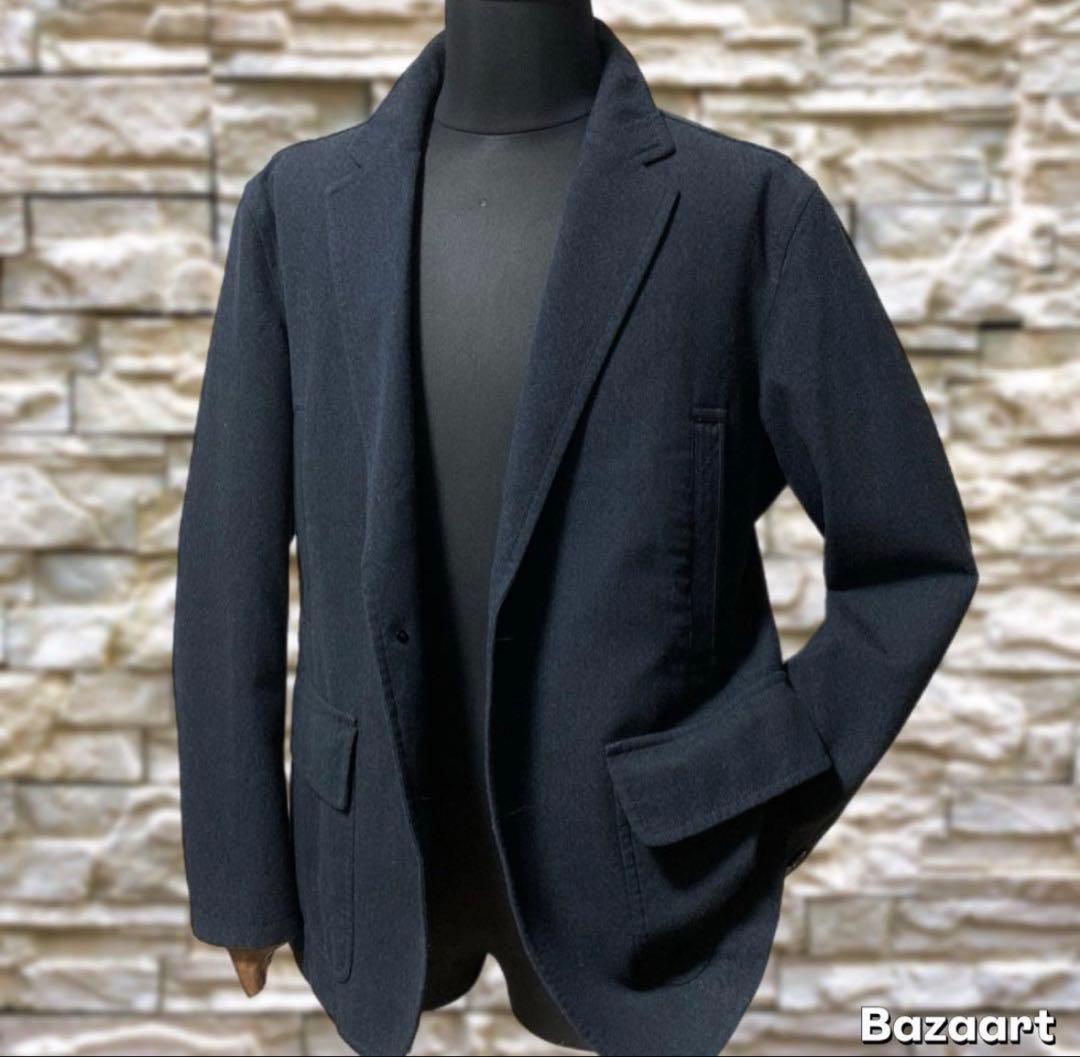 バーバリー　ダークネイビー テーラードジャケット