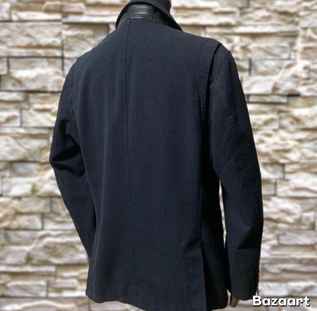 バーバリー　ダークネイビー テーラードジャケット