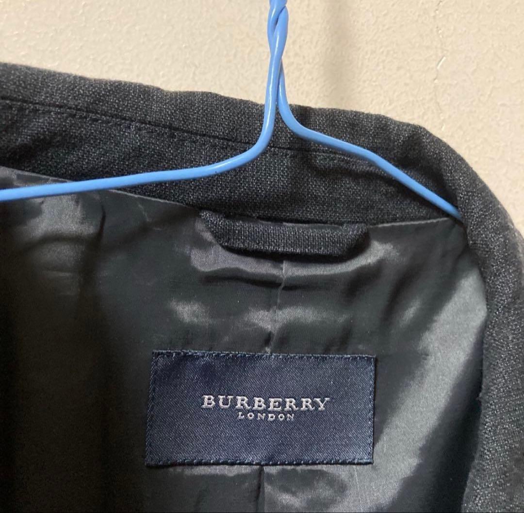 バーバリー　ダークネイビー テーラードジャケット