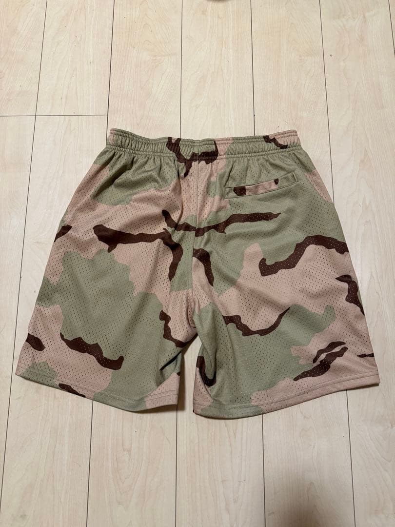 パンツ STUSSY BASIC MESH SHORT / SAND CAMO