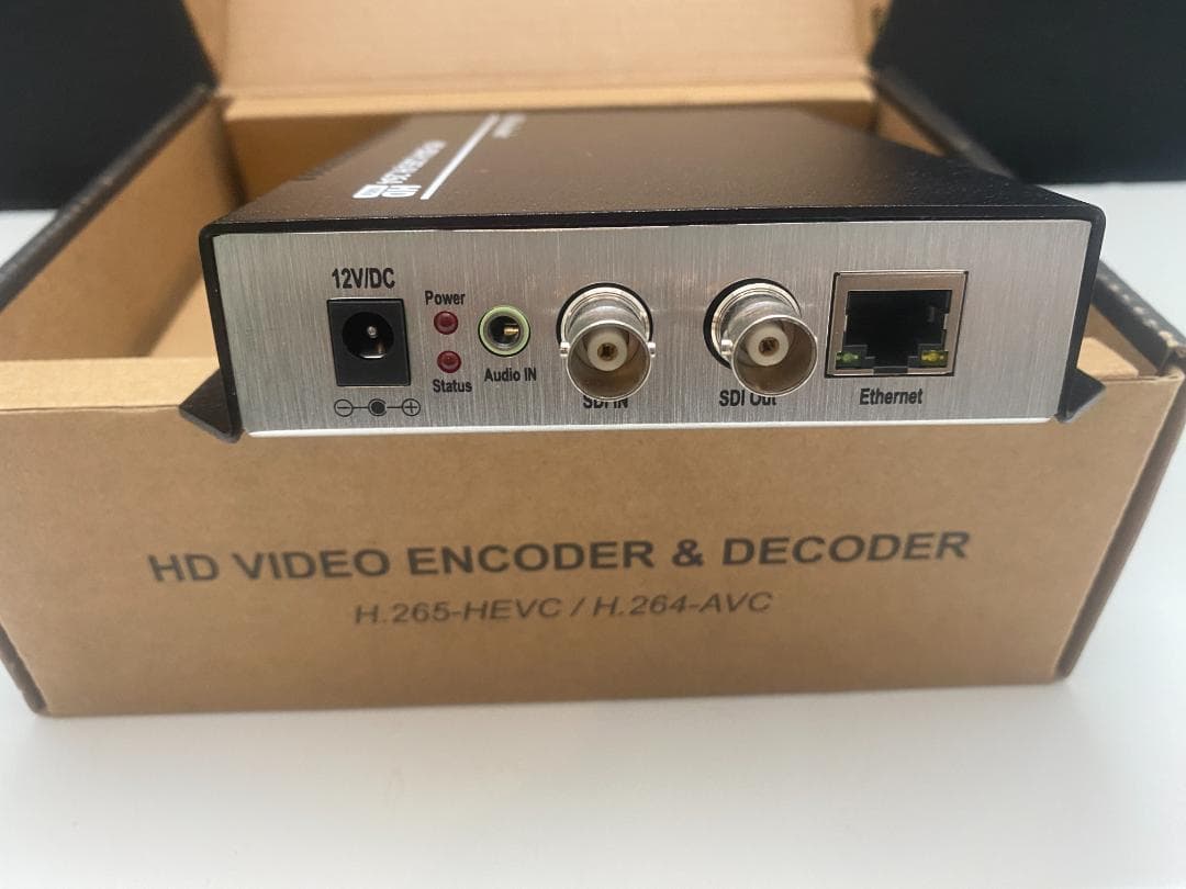 市場販売価格より30%OFF !!   H.265 SDI ビデオ エンコーダ