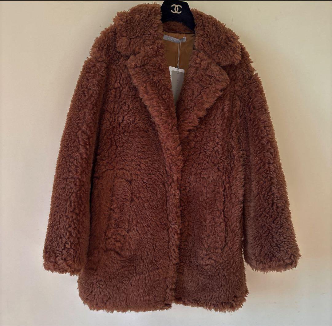 【新品•タグ付き】Theory luxe テディベア コート ボアコート