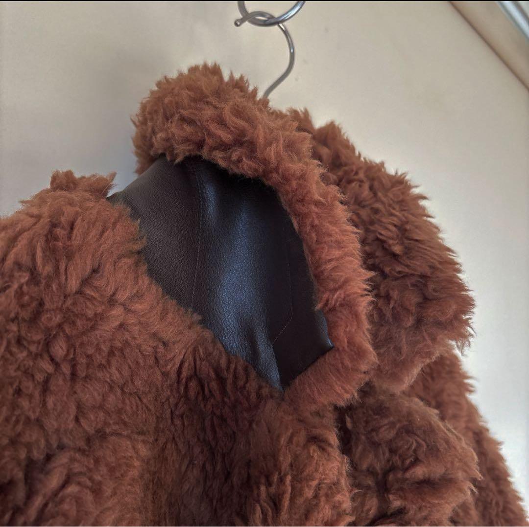 【新品•タグ付き】Theory luxe テディベア コート ボアコート