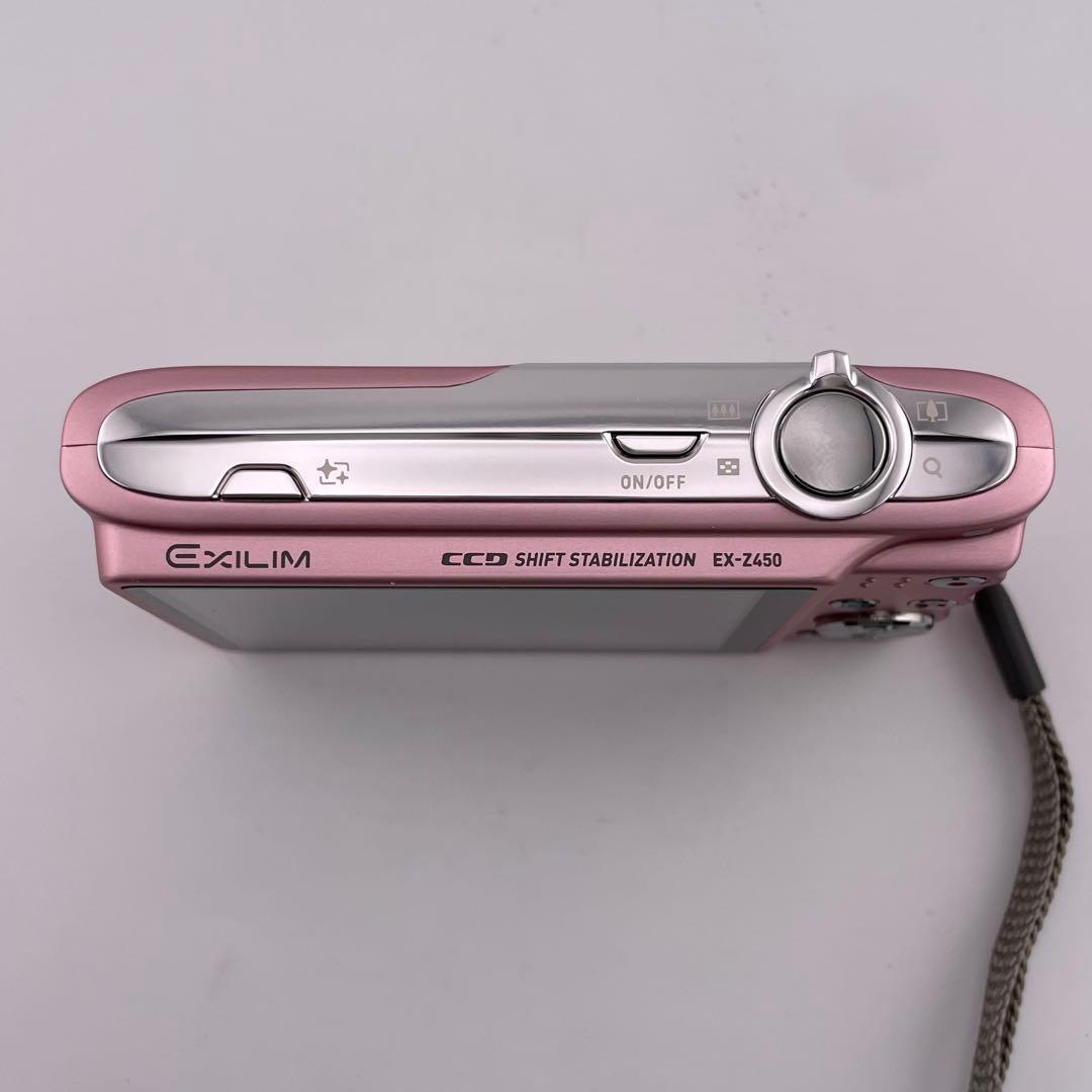 実写美⭕️美品【動作確認済】CASIO　EXILIM EX-Z450 ピンク