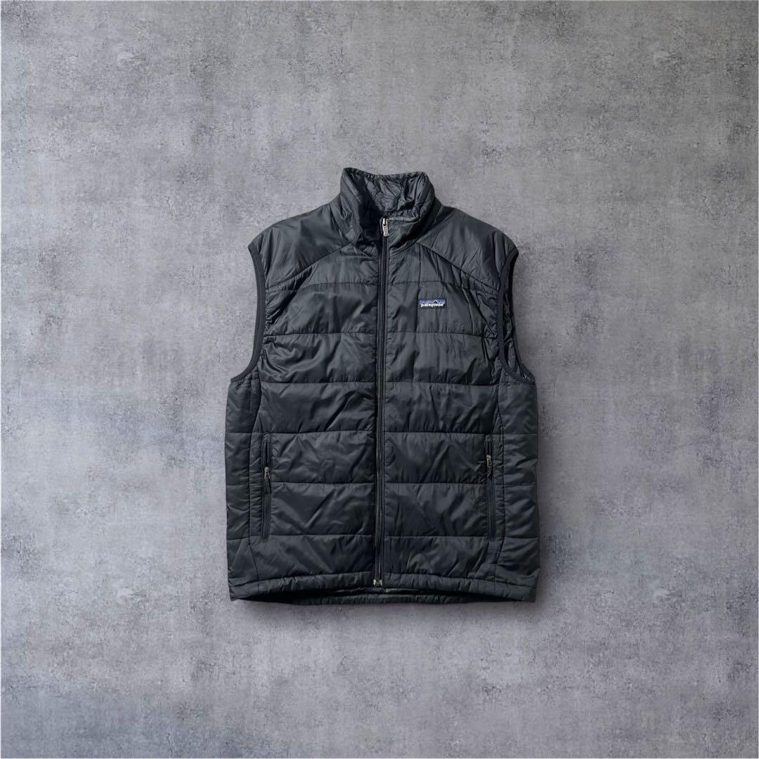 00s patagonia マイクロパフ ベスト プリマロフト 黒 M