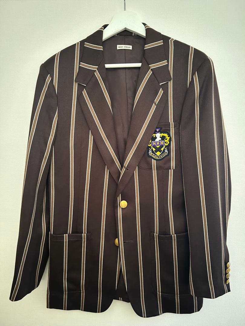 Bon vieux ストライプ ジャケット