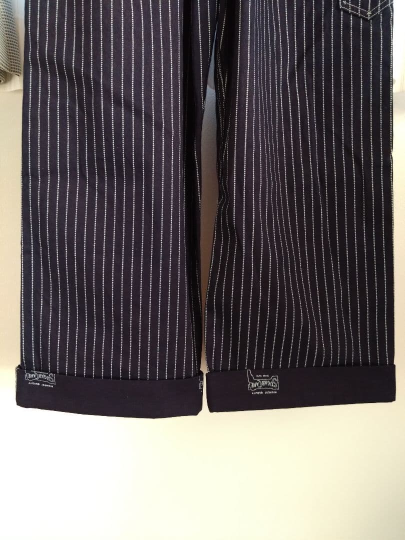 ☆シュガーケーン　ウォバッシュストライプサロペット☆