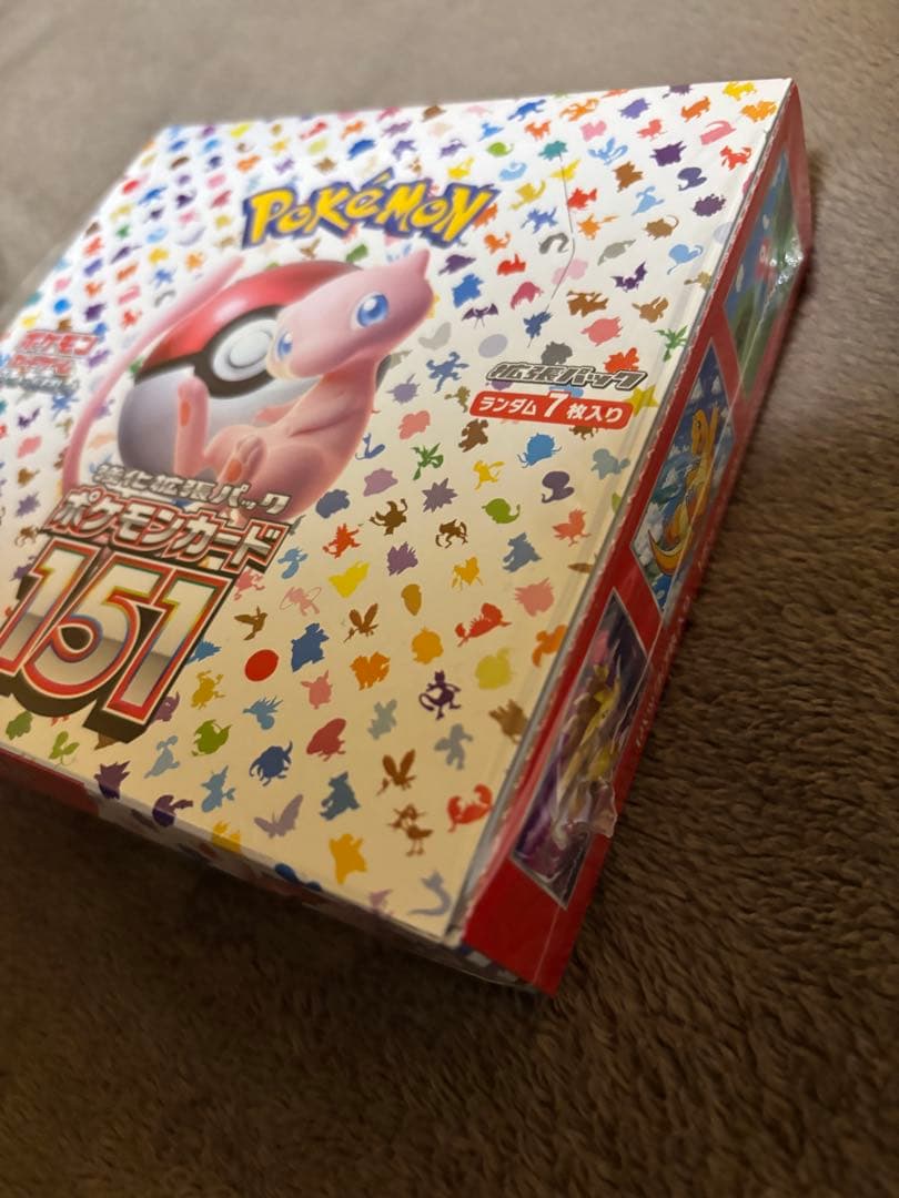 【未開封　シュリンク付】ポケモンカード151 ボックス