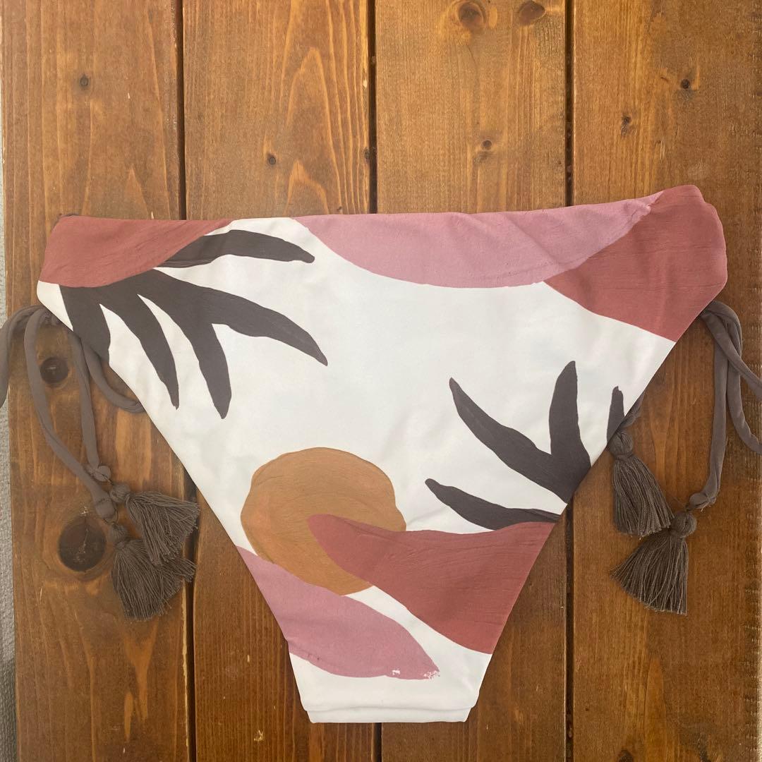 新品✨アリシアスタン　水着　ボトム　スカイラー　ピンク　ブラウン　M