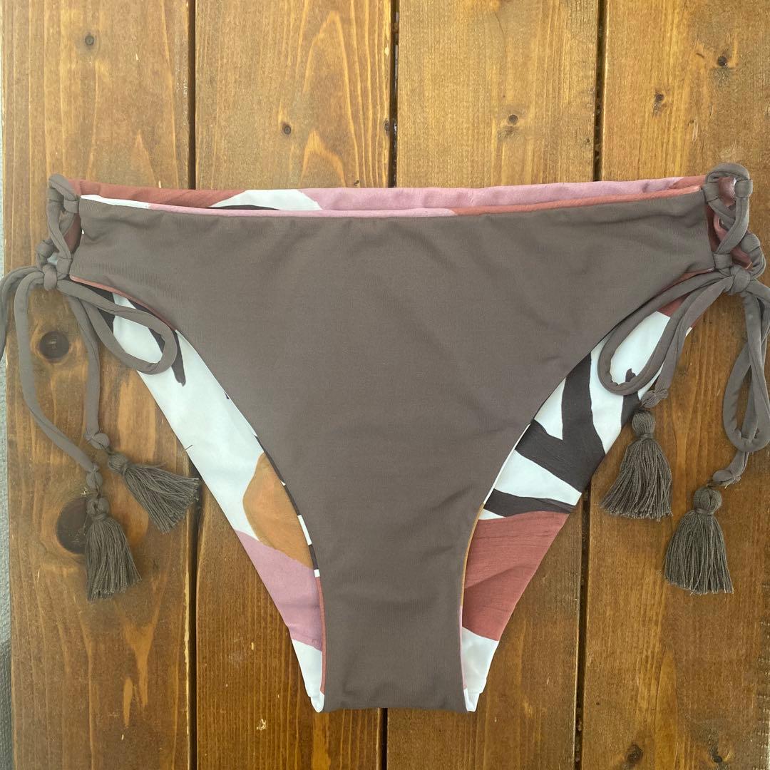 新品✨アリシアスタン　水着　ボトム　スカイラー　ピンク　ブラウン　M