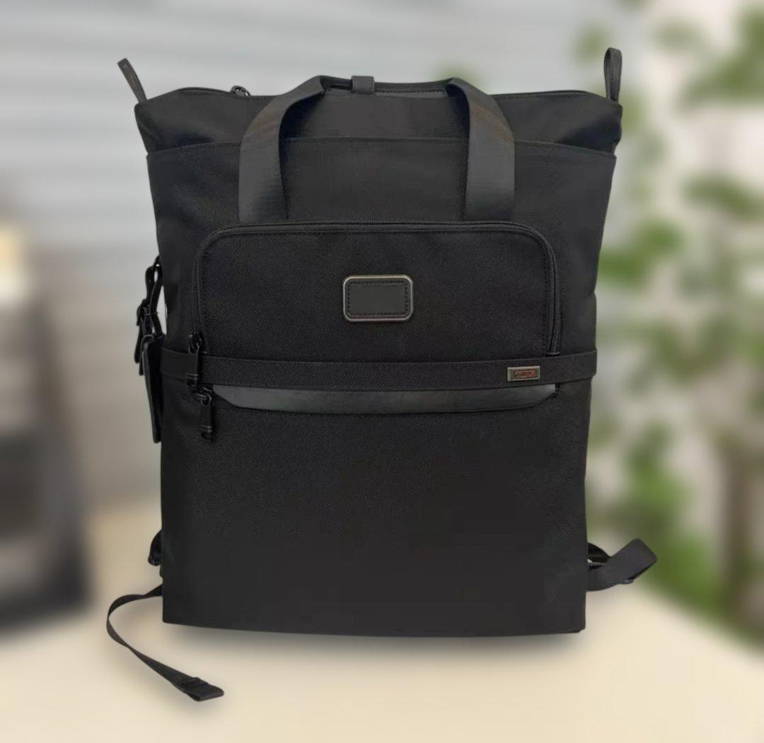 TUMI トートバックパック ブラック