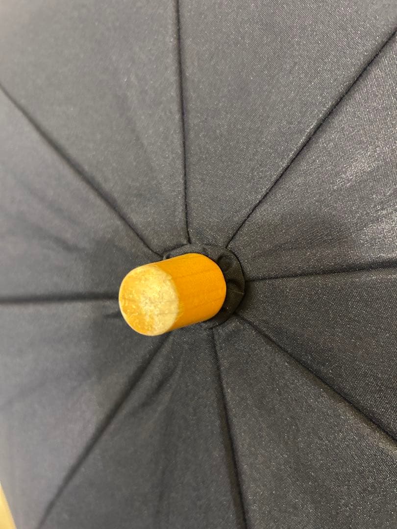 【サンバリア100】 2段折日傘 ネイビー