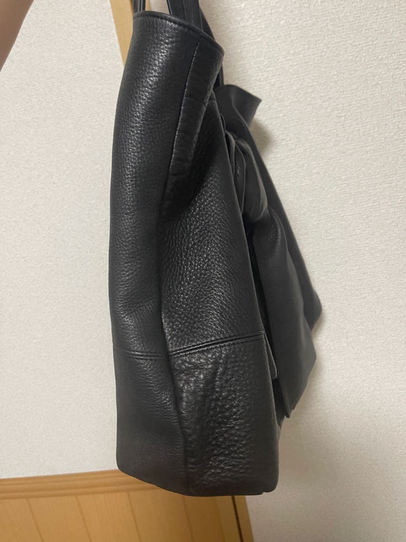 VIA DOAN ヴィア ドアン 牛革 本革 リボン