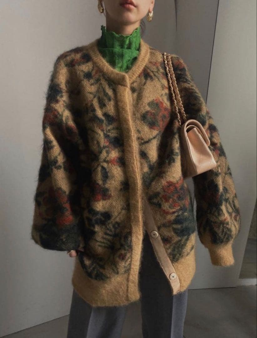 トップス Ameri 3WAY NOSTALGIC RUG KNIT