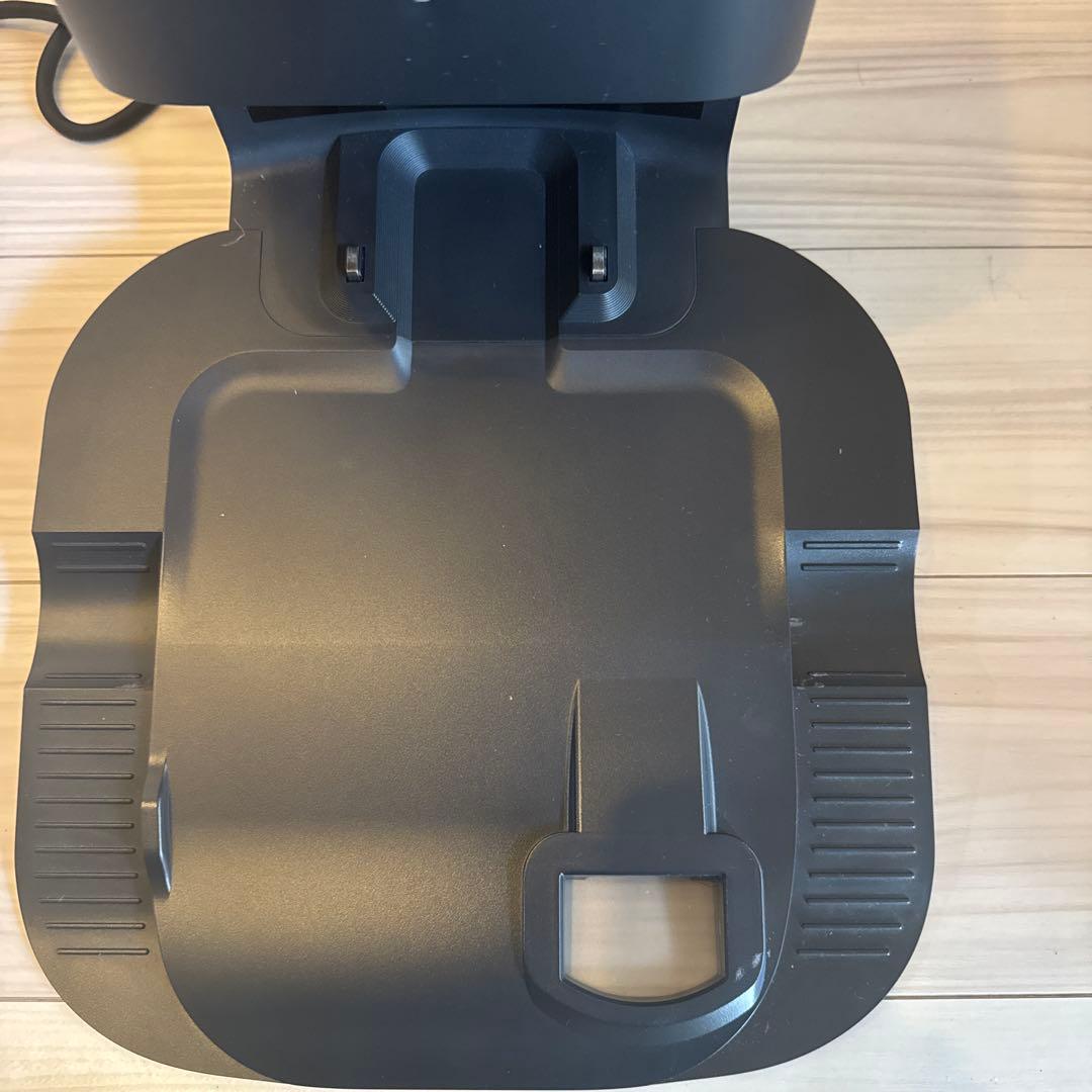 ロボット掃除機本体 ブラック 充電ドック付き