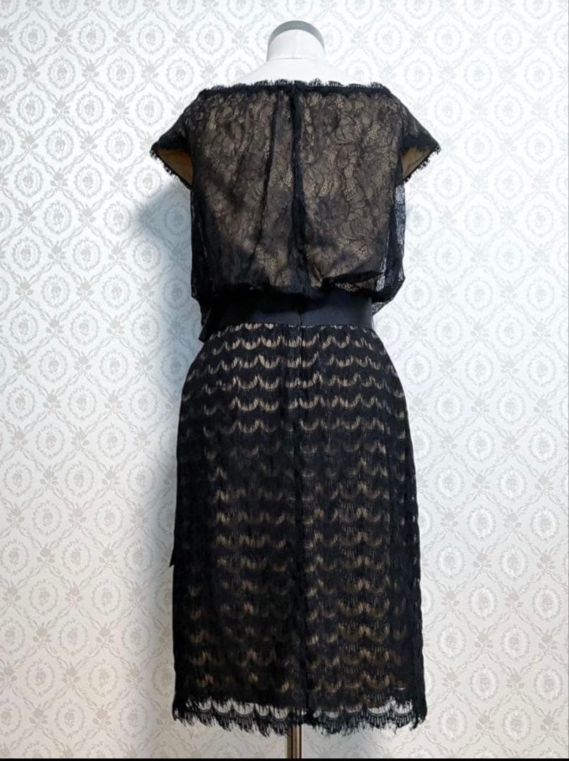 ハルリン　672 タダシ　ショージ　ワンピース ブラック