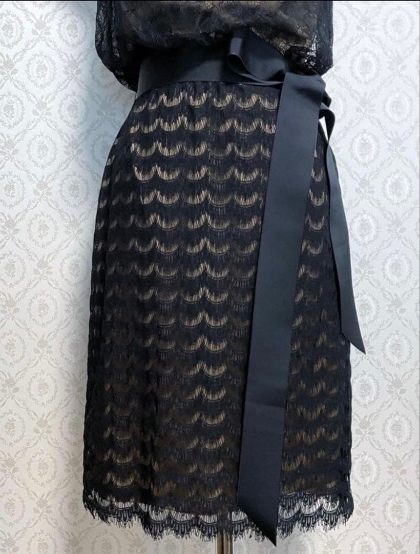 ハルリン　672 タダシ　ショージ　ワンピース ブラック