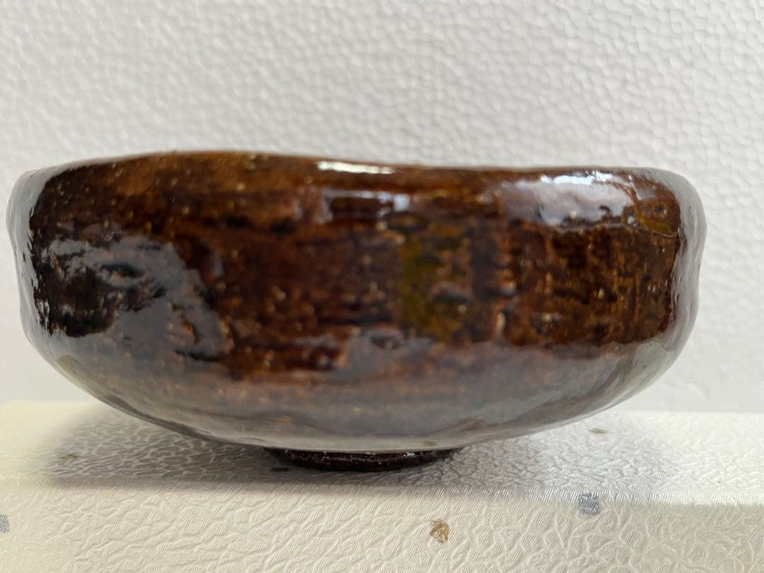 【美品】大樋焼　長阿弥　平茶碗　茶器　茶道具