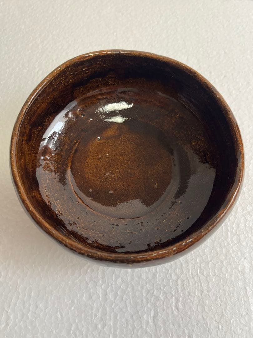 【美品】大樋焼　長阿弥　平茶碗　茶器　茶道具