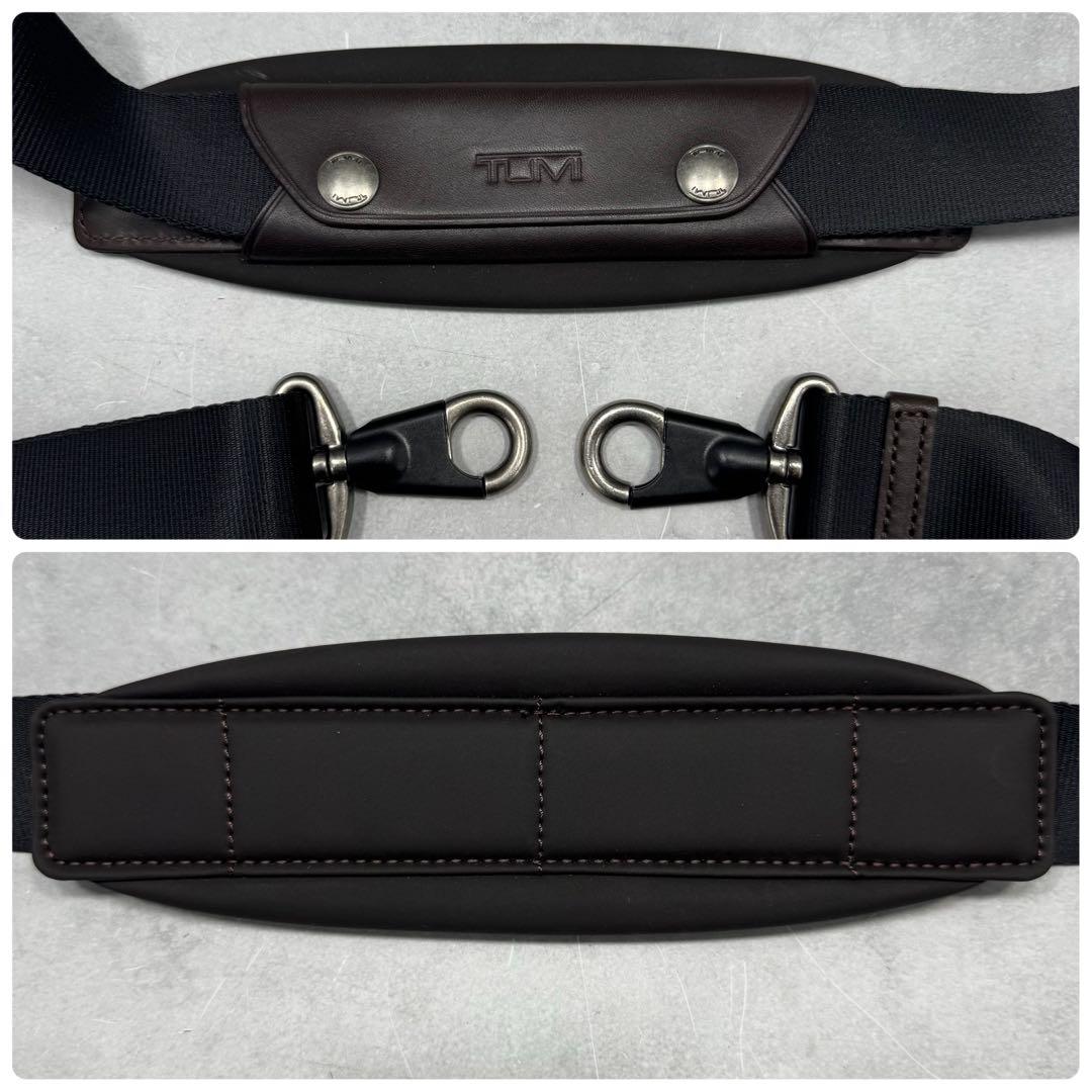 極美品 TUMI メンズ ボストンバッグ 2way 肩掛け 斜め掛け ビジネス