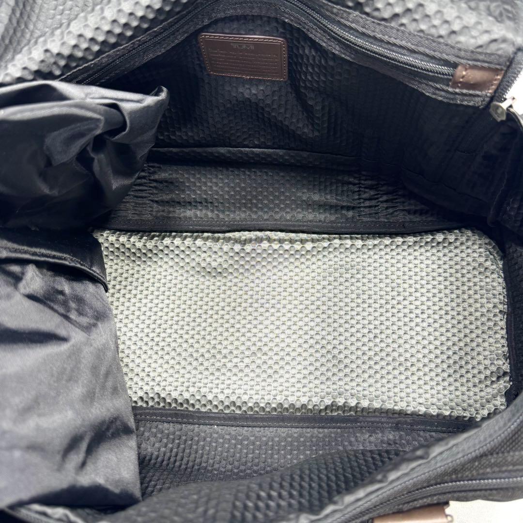 極美品 TUMI メンズ ボストンバッグ 2way 肩掛け 斜め掛け ビジネス