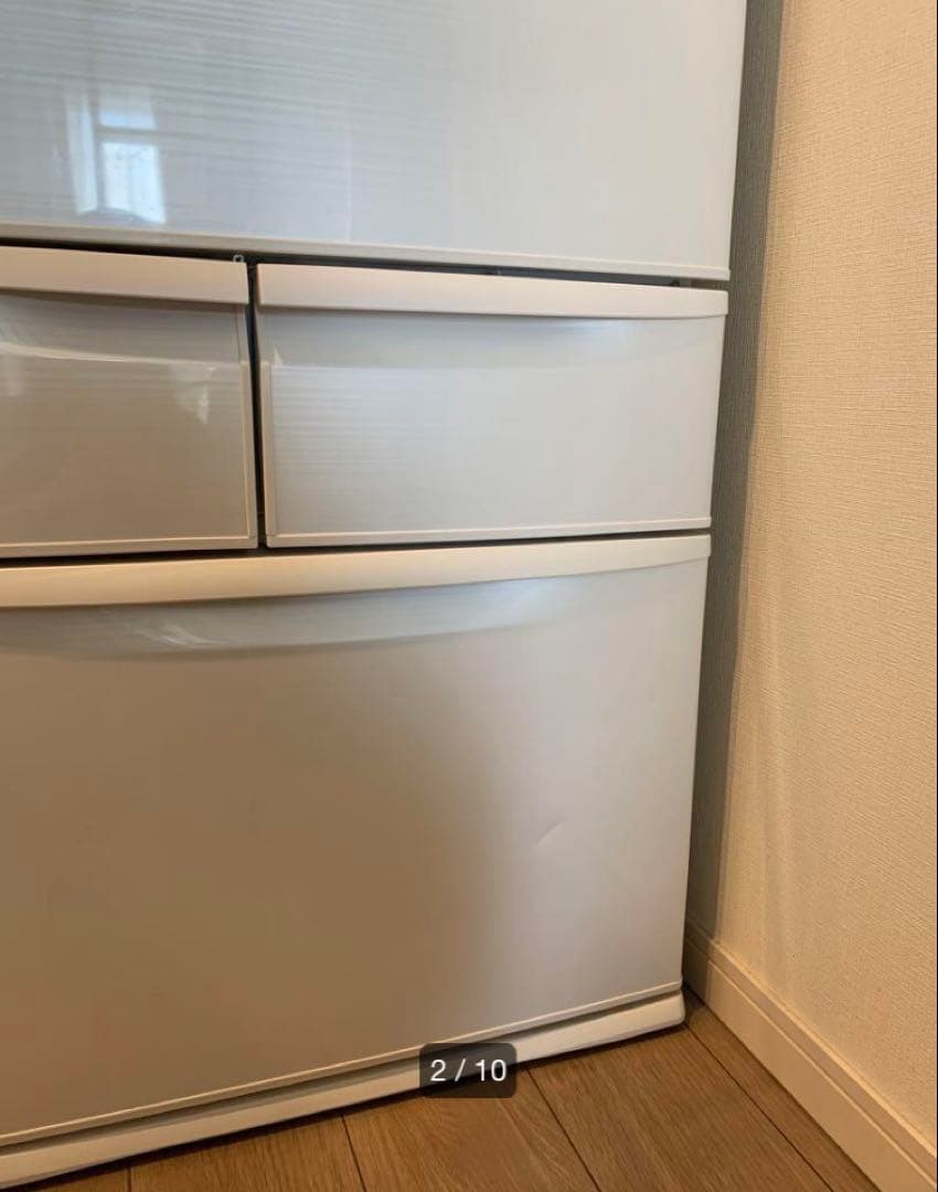 【値下げ】TOSHIBA GR-F43G(WS) 東芝冷蔵庫 426L