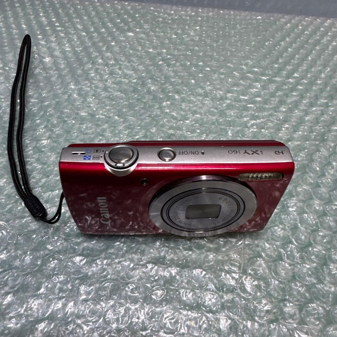 Canon IXY160 コンパクトデジタルカメラ　レッド