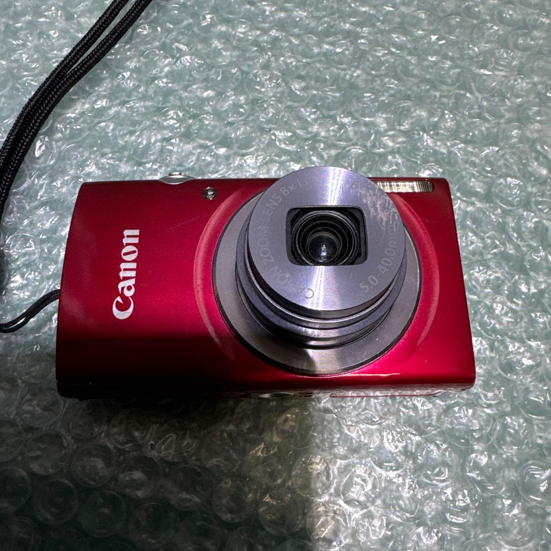 Canon IXY160 コンパクトデジタルカメラ　レッド