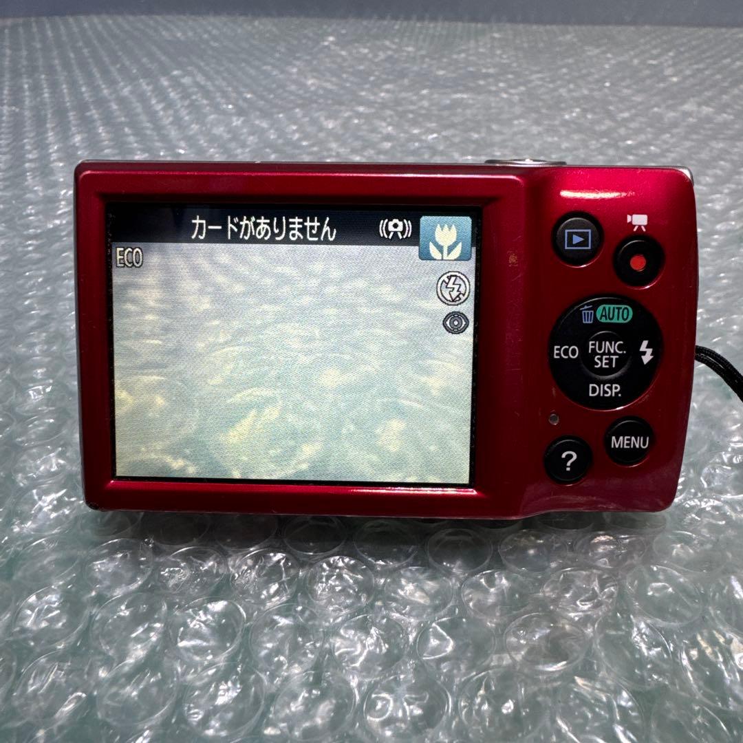 Canon IXY160 コンパクトデジタルカメラ　レッド