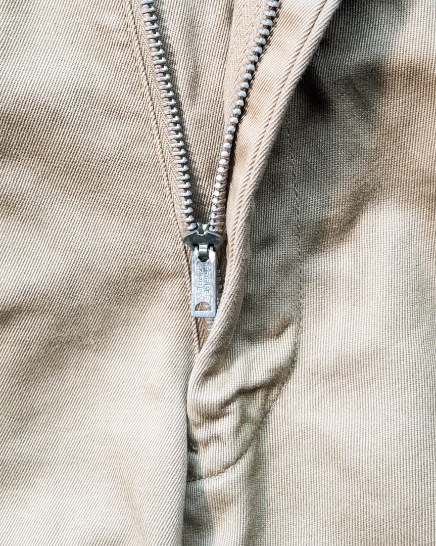 1950年代 アメリカ製 Khakiワークパンツ（Gripper Zipper）