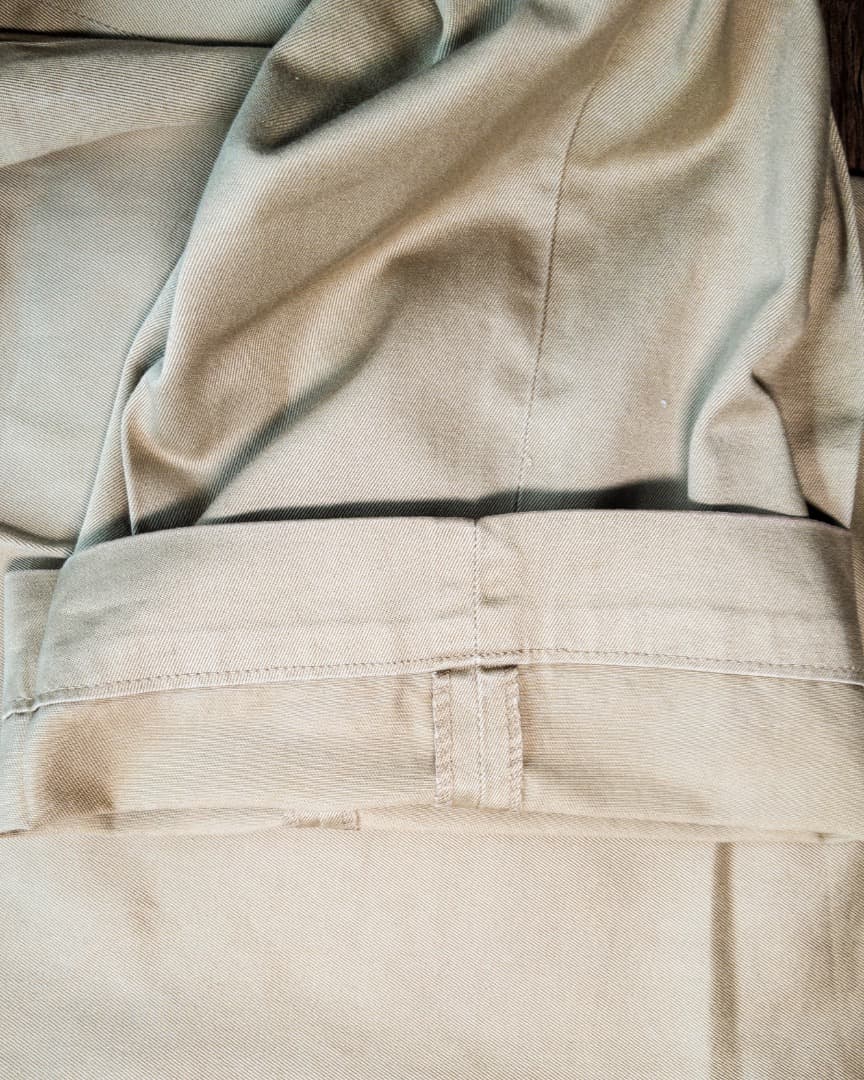 1950年代 アメリカ製 Khakiワークパンツ（Gripper Zipper）