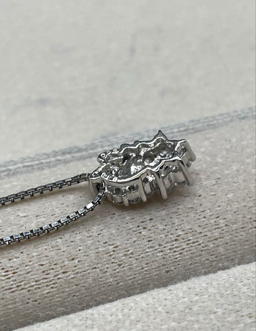 JA151★高級 パライバトルマリン0.02ct D pt ヘッド ソ付